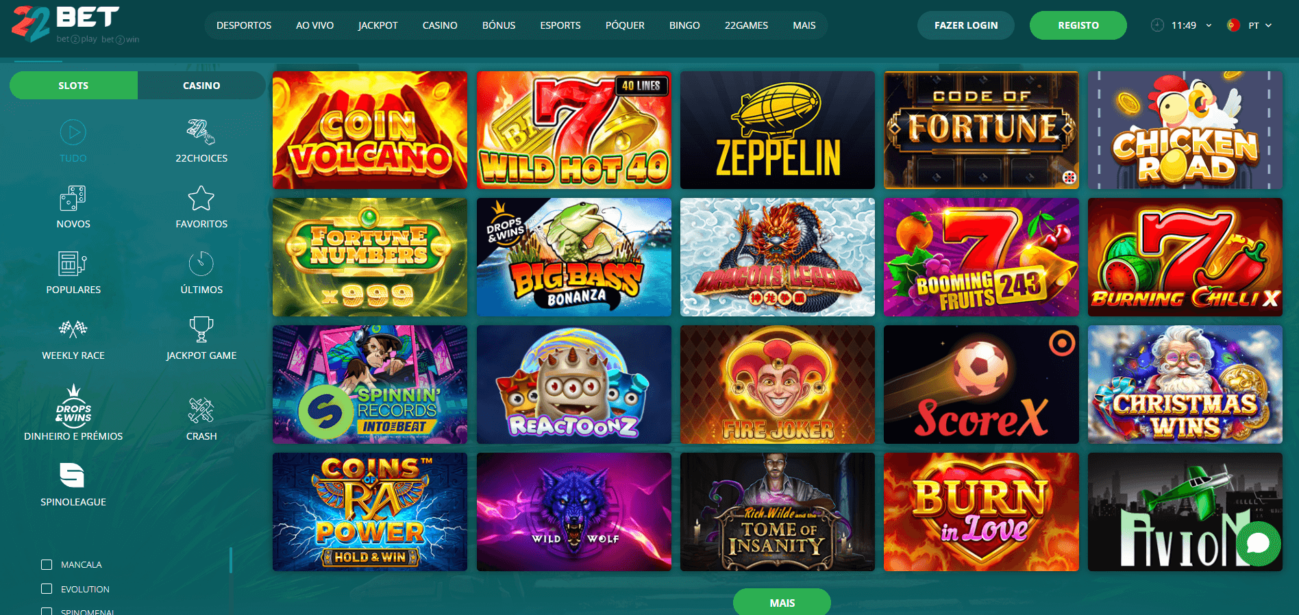 22Bet Casino
