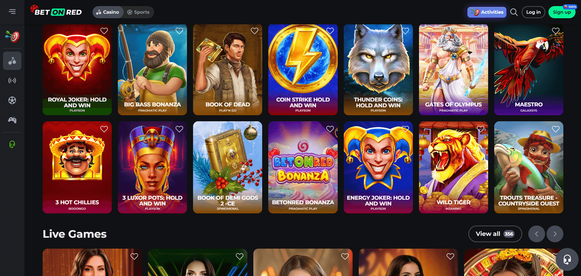 BetOnRed Casino