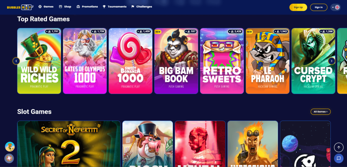 Bubbles_Bet_Casino