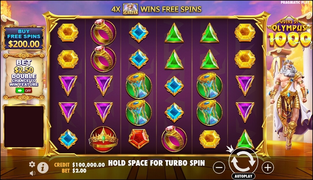 Gates of Olympus 1000 Slot