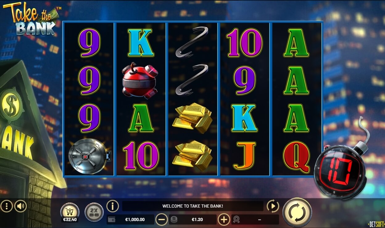 Take the Bank Slot