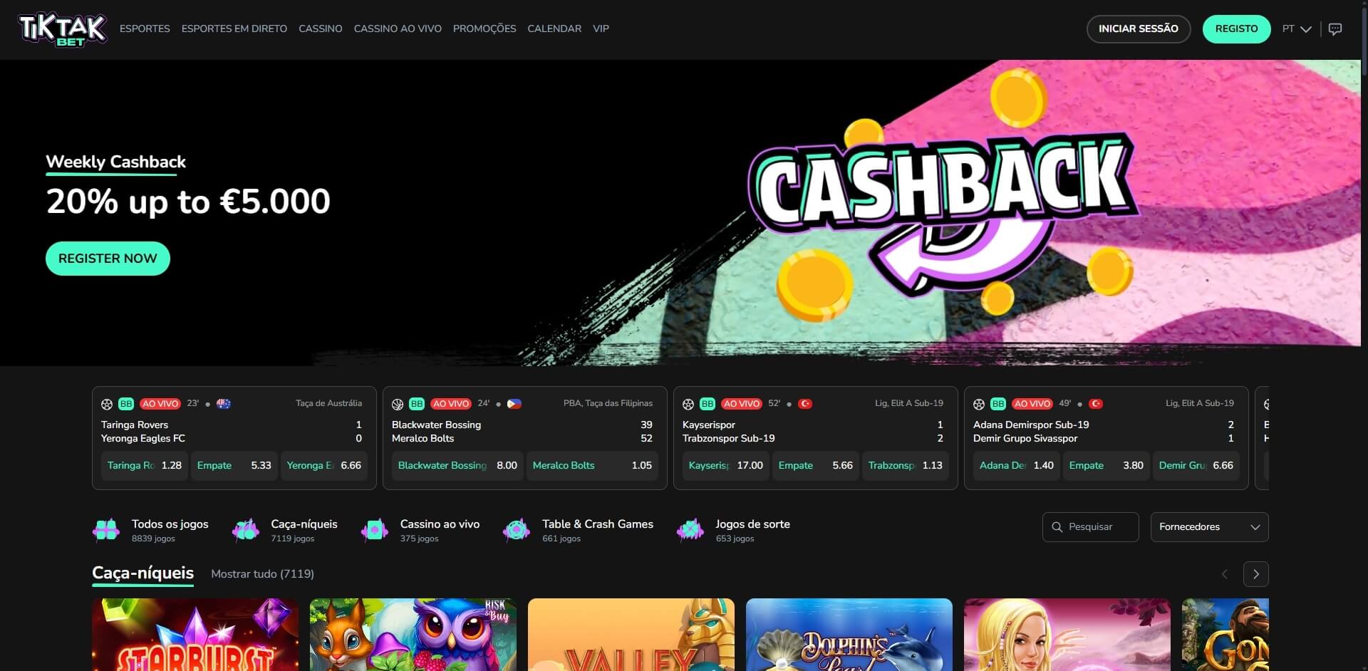 TikTak Bet Casino