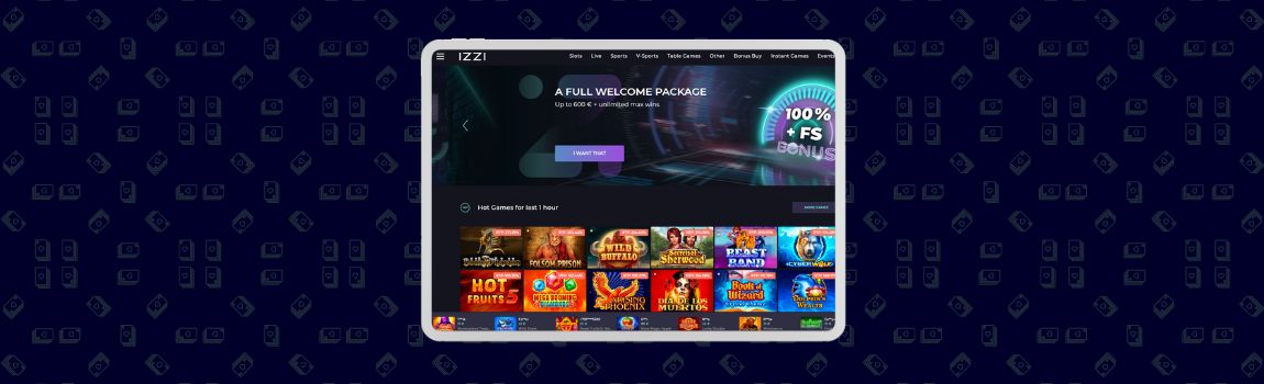 screenshot of Izzi Casino Casino in Brazil