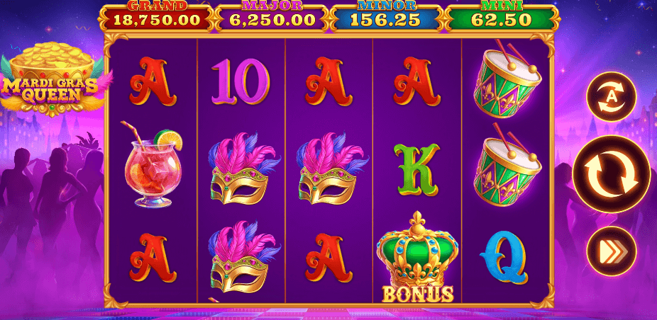 Mardi Gras Queen slot