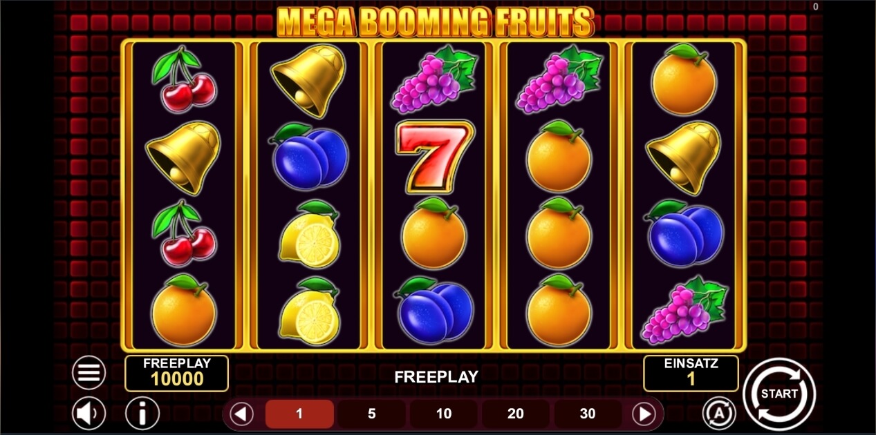 Mega Booming Fruits Slot