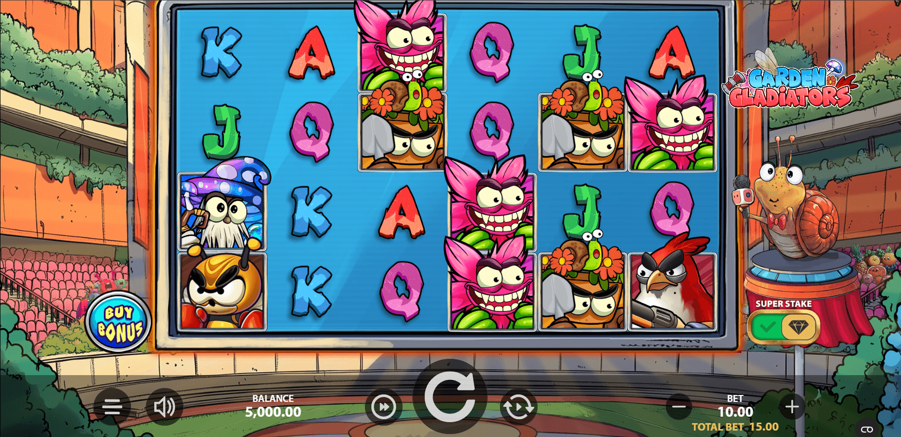 Garden Gladiators slot
