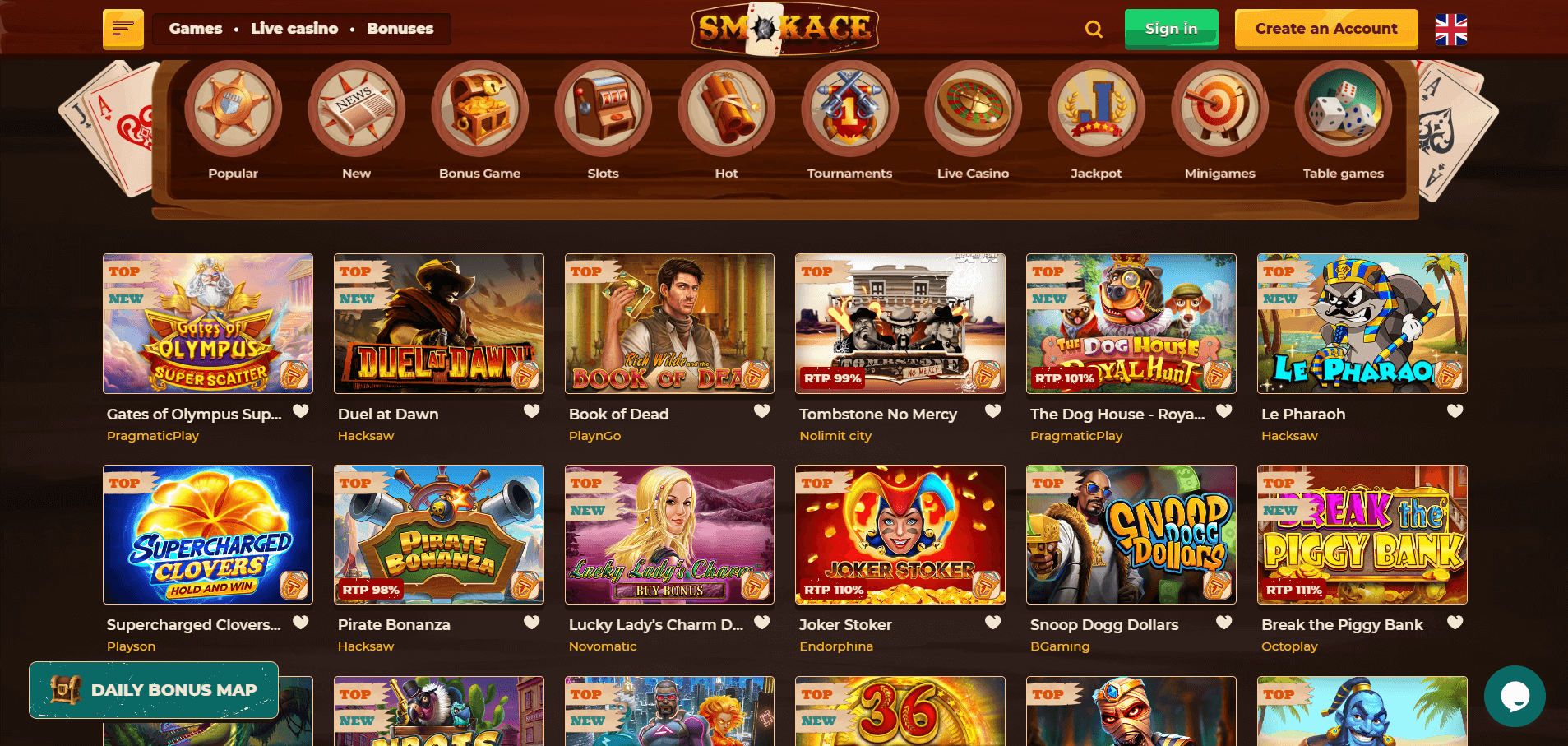 Smokace Casino