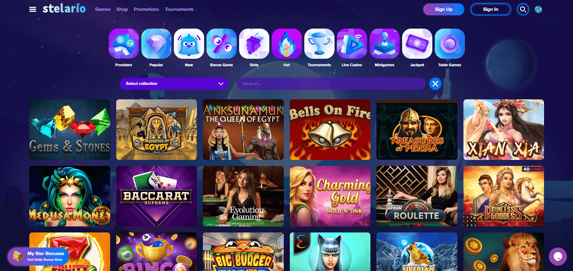 Stelario Casino