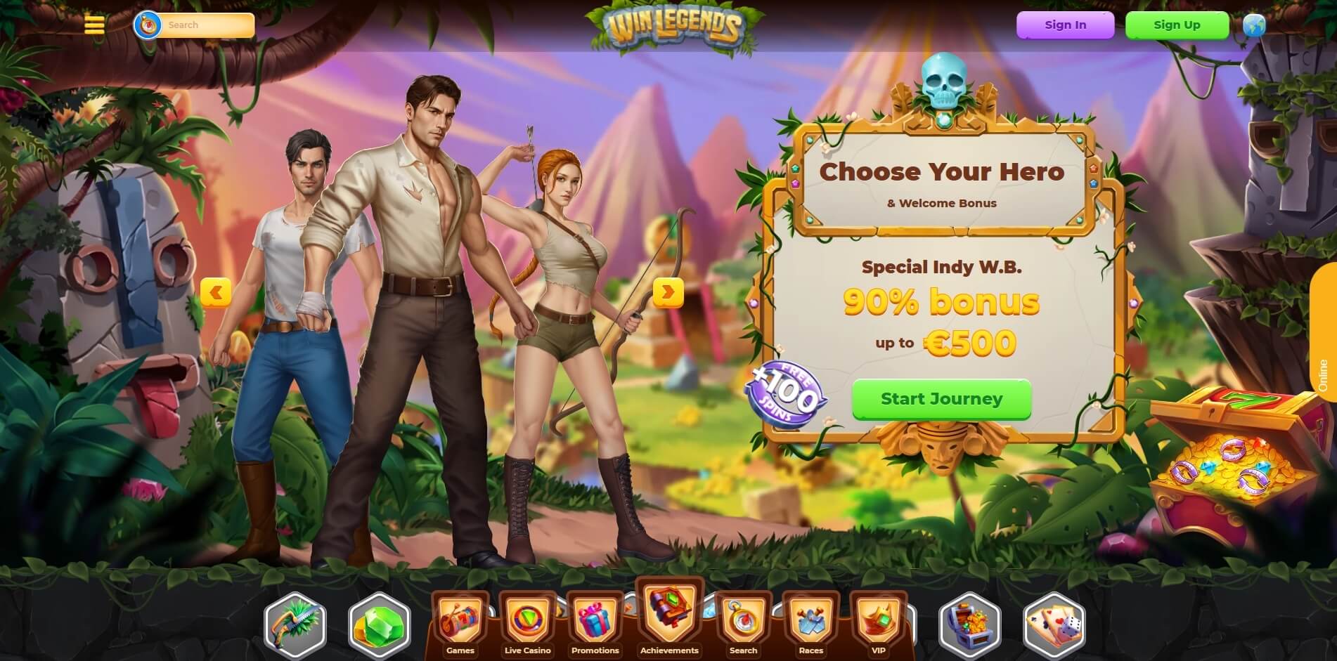 WinLegends Casino